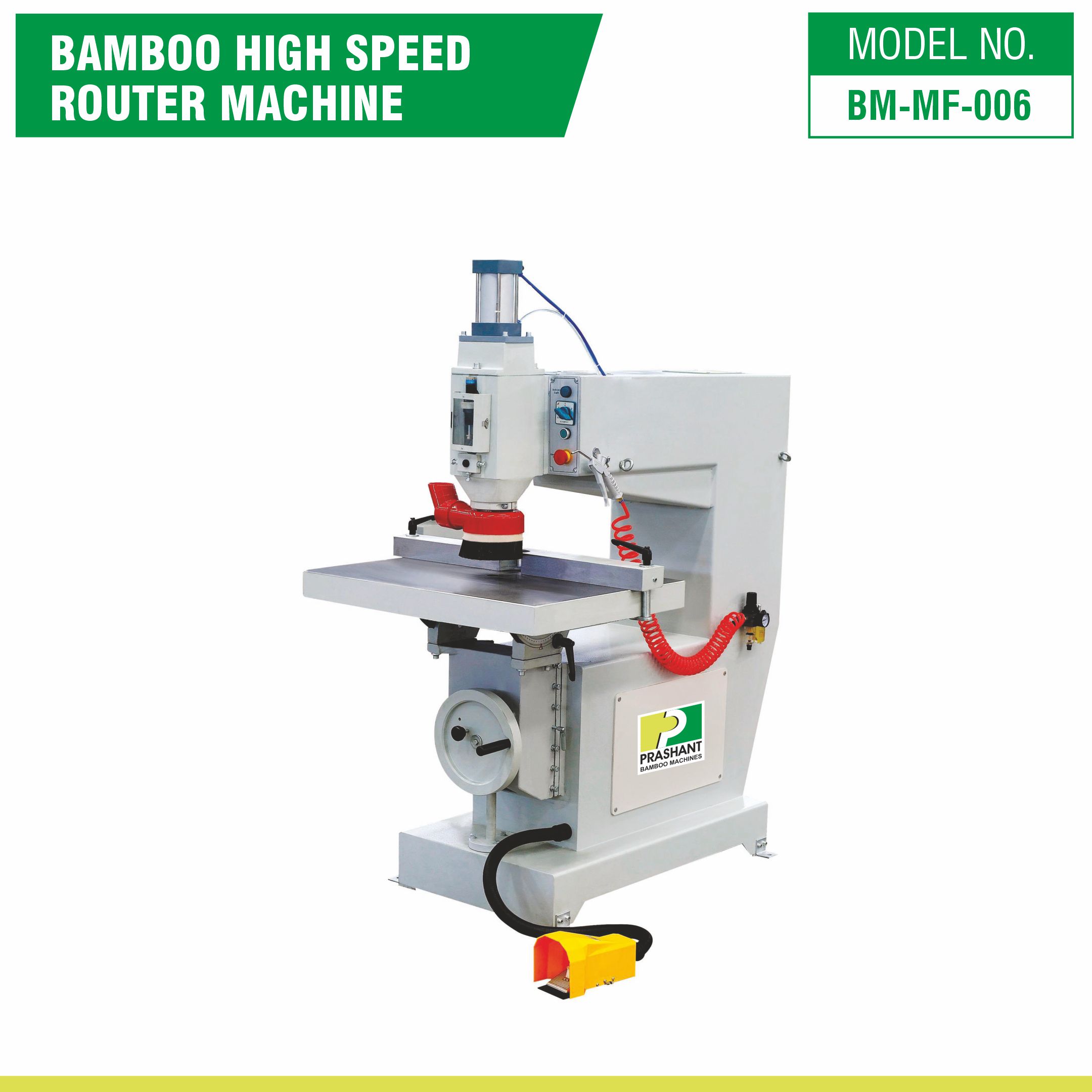 Bamboo High Speed Router Machine