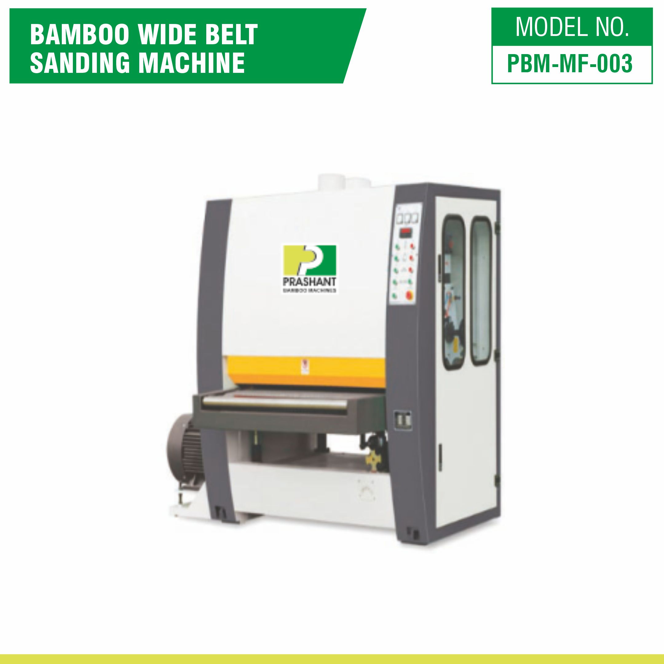 Bamboo Wide Belt Sanding Machine