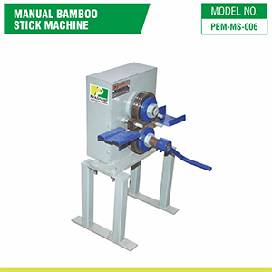 Manual Bamboo Stick Machine